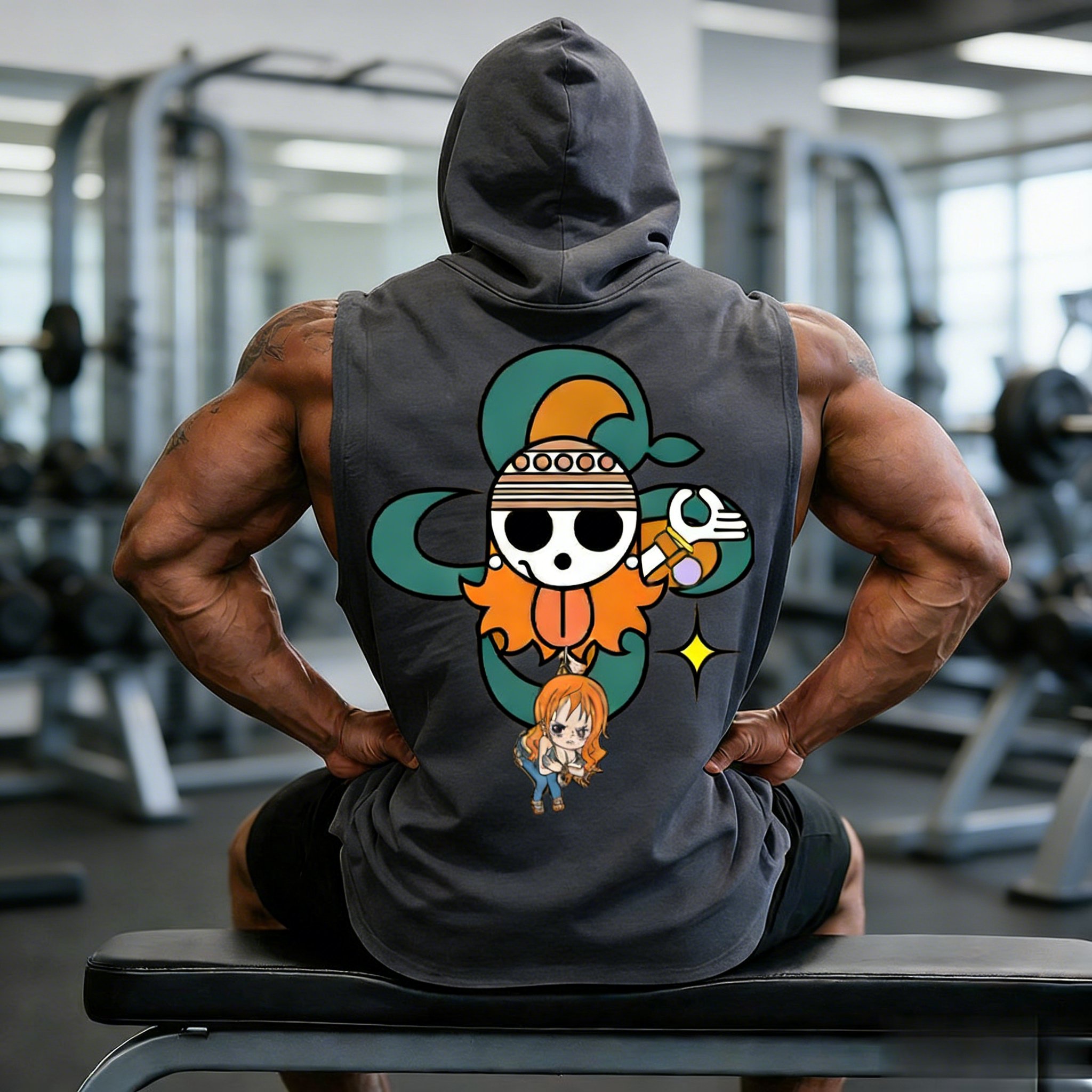 Men's Tank Top One Piece Sleev - مراجعة Graphic Hoodie Streetwear وسعره