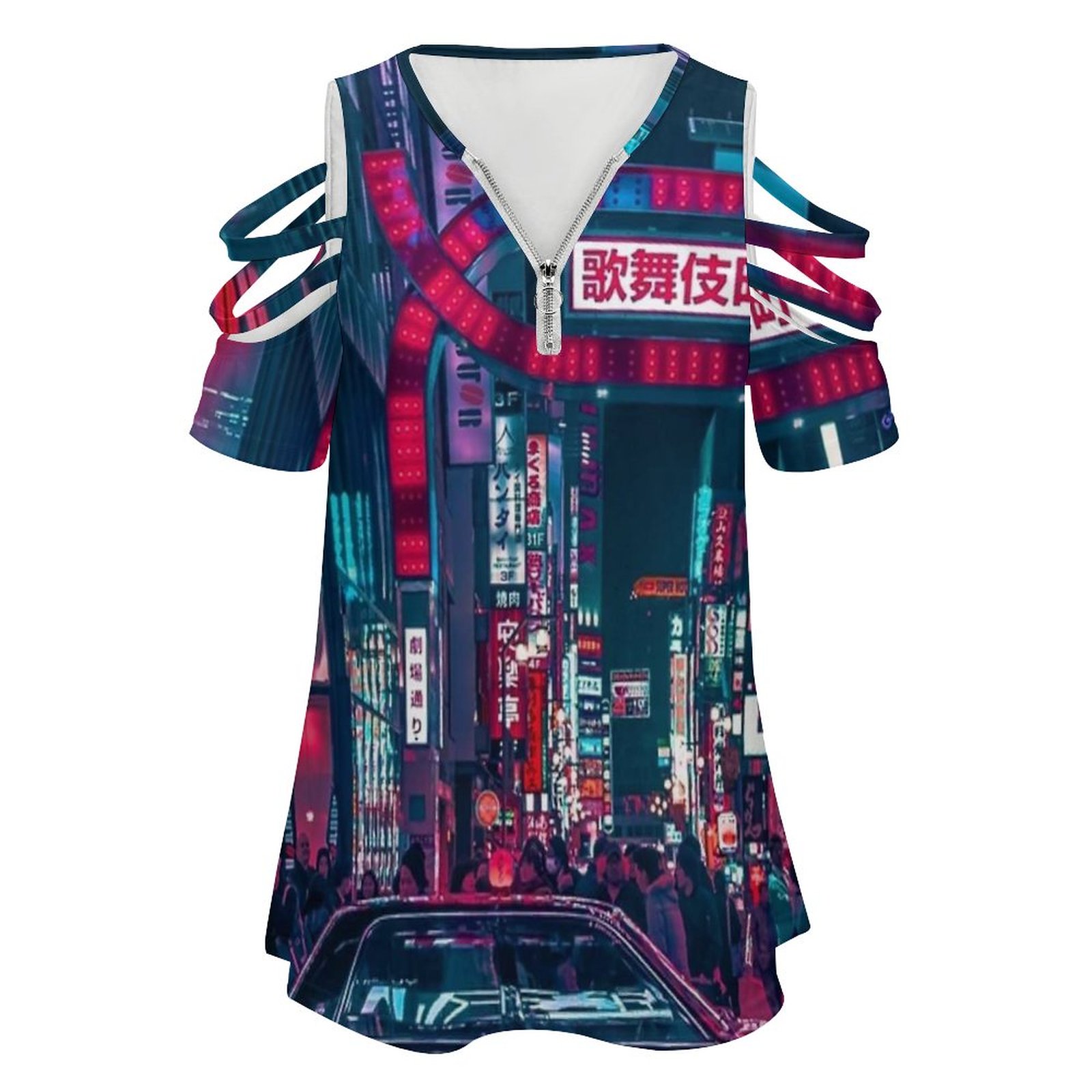 Tokyo Street Women's T-Shirt N - مراجعة Street Fashion Tokyo وسعره