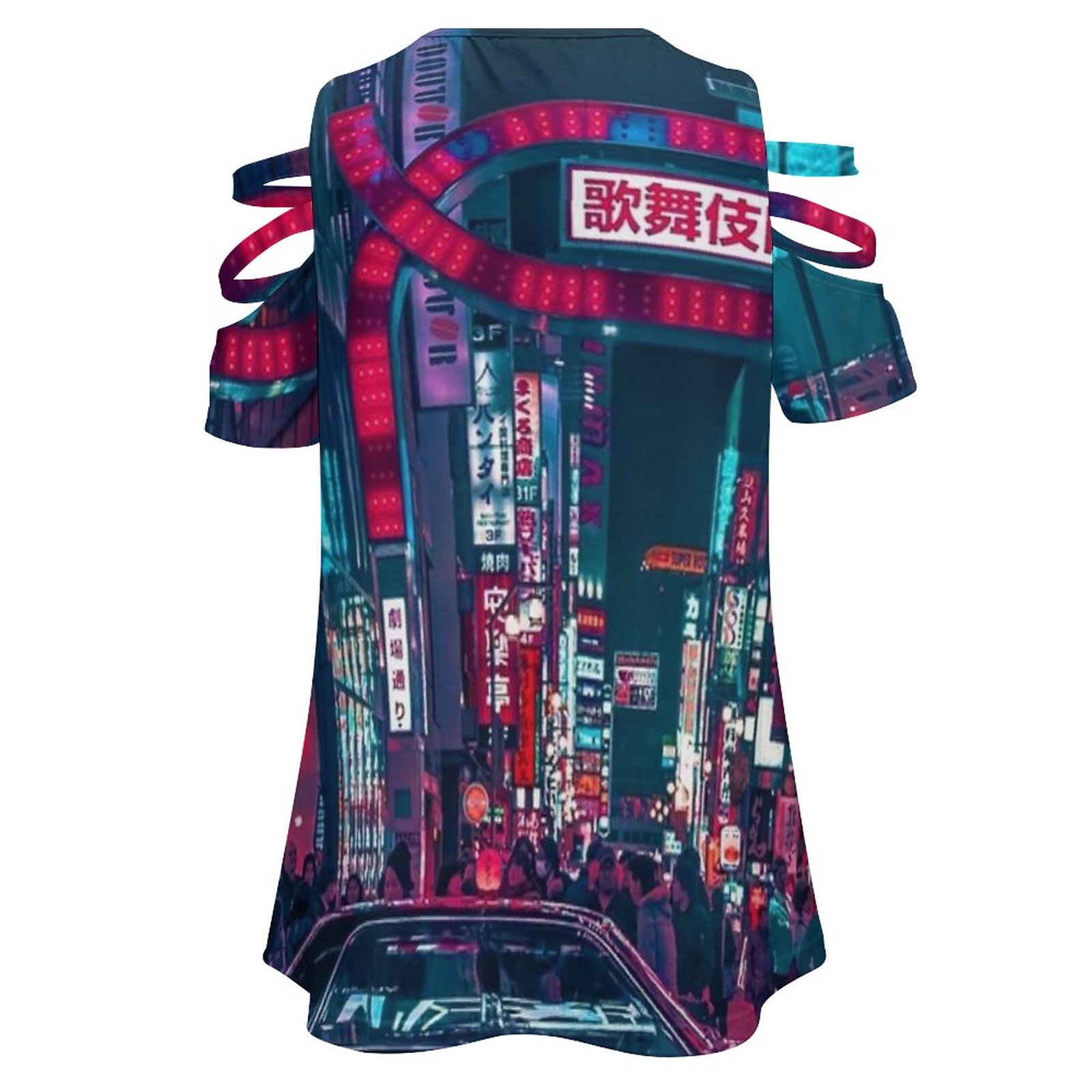 Tokyo Street Women's T-Shirt N - مراجعة Street Fashion Tokyo وسعره