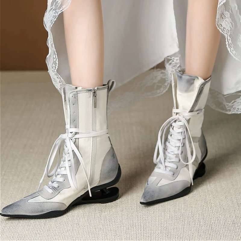 Pointed Toe Cross-tied Designe - مراجعة Street Fashion Brand وسعره