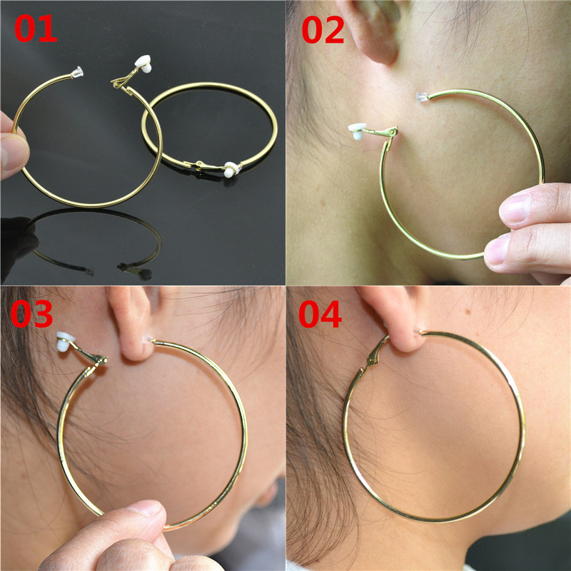 Clip on Earrings for Women Thi - مراجعة Street Fashion Earrings وسعره