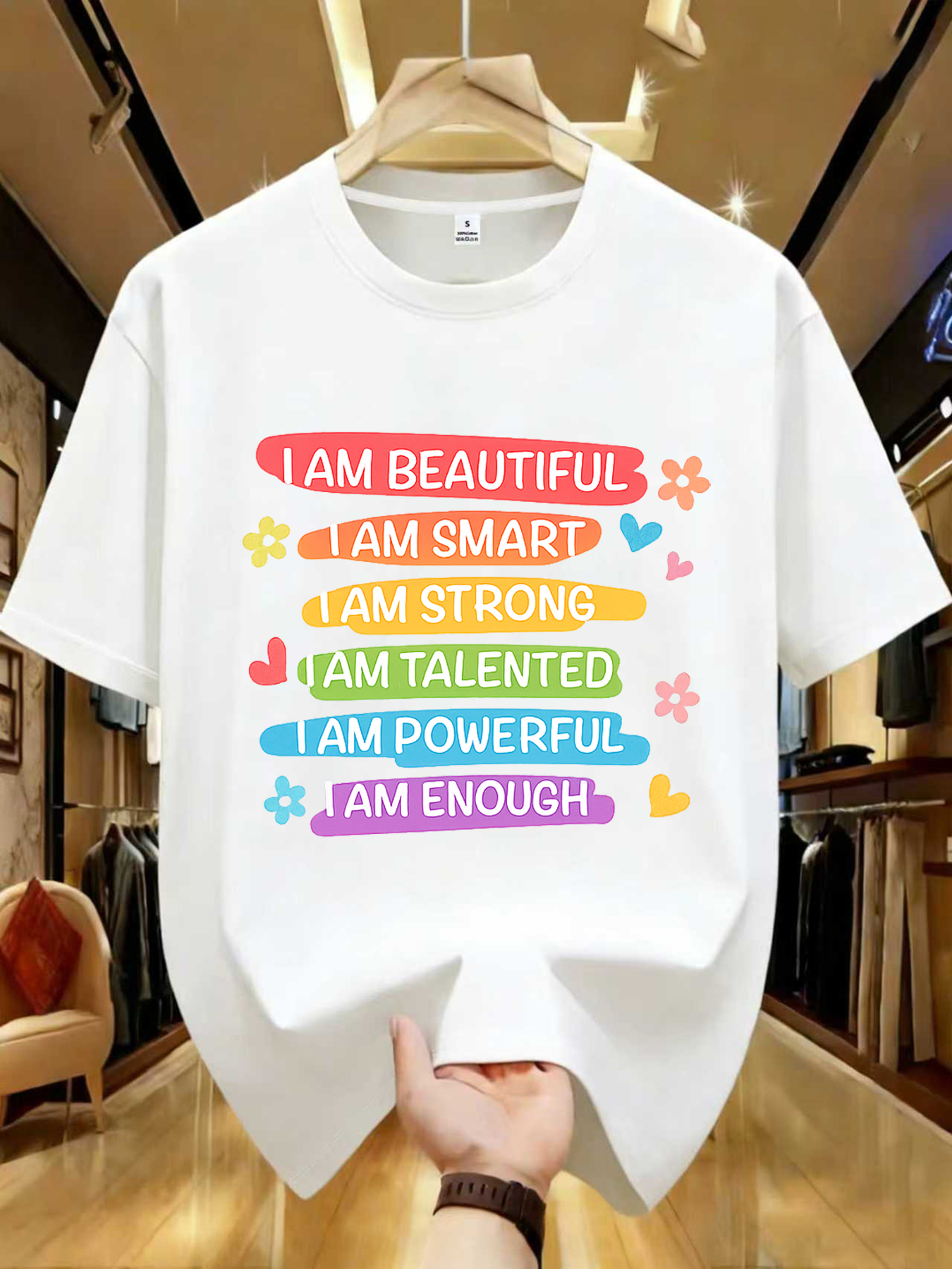 【ZXH106220】Self Affirmation Qu - مراجعة Street Fashion Quotes وسعره