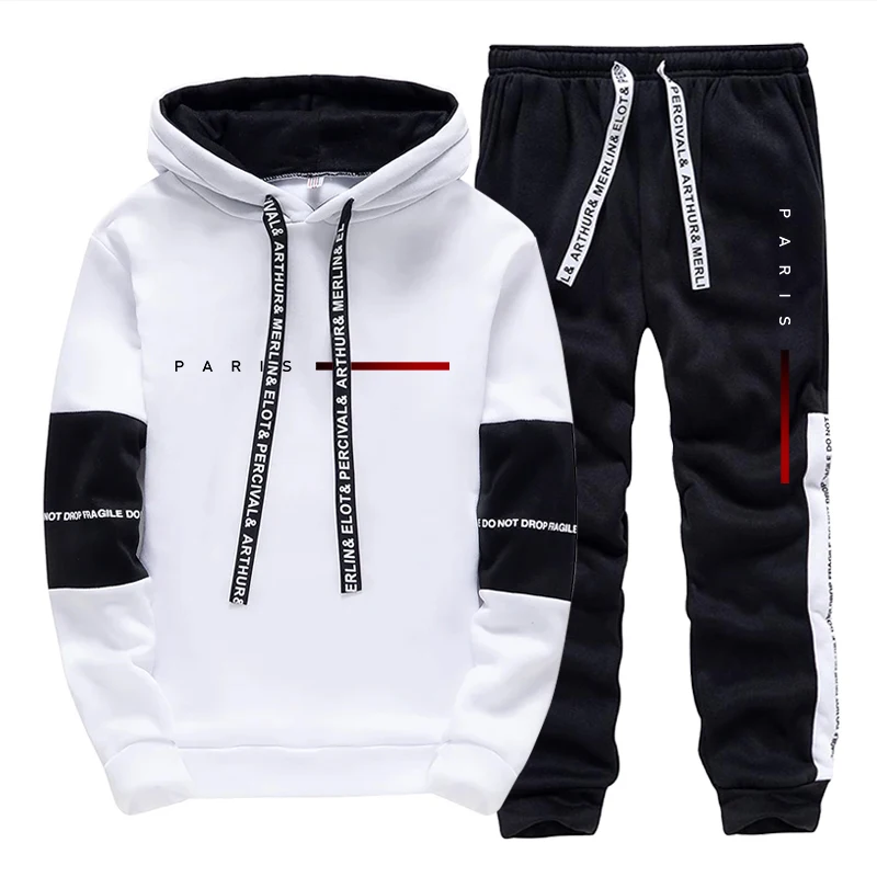 Men's Set Paris Fashion Hoodie - مراجعة Street Fashion For Man وسعره