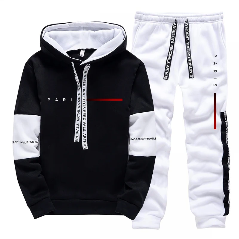 Men's Set Paris Fashion Hoodie - مراجعة Street Fashion For Man وسعره