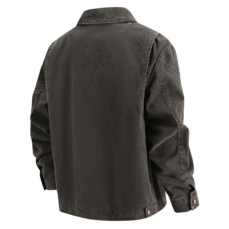 Oversize Loose Men's Denim Jac - مراجعة Street Fashion Baggy وسعره