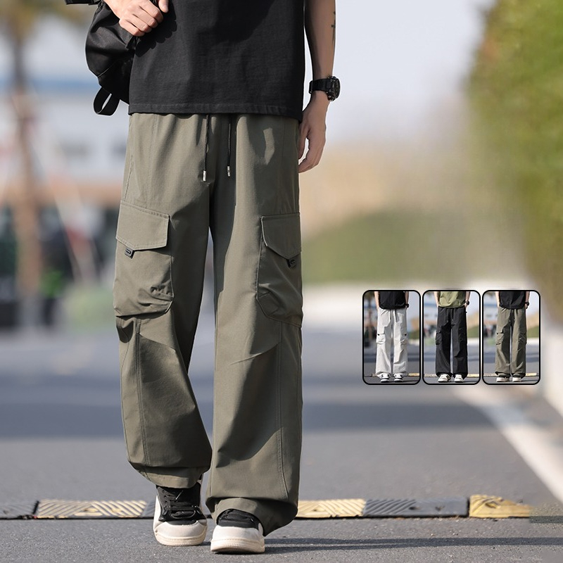 Streetwear Men's Baggy Cargo P - مراجعة Street Fashion Baggy وسعره