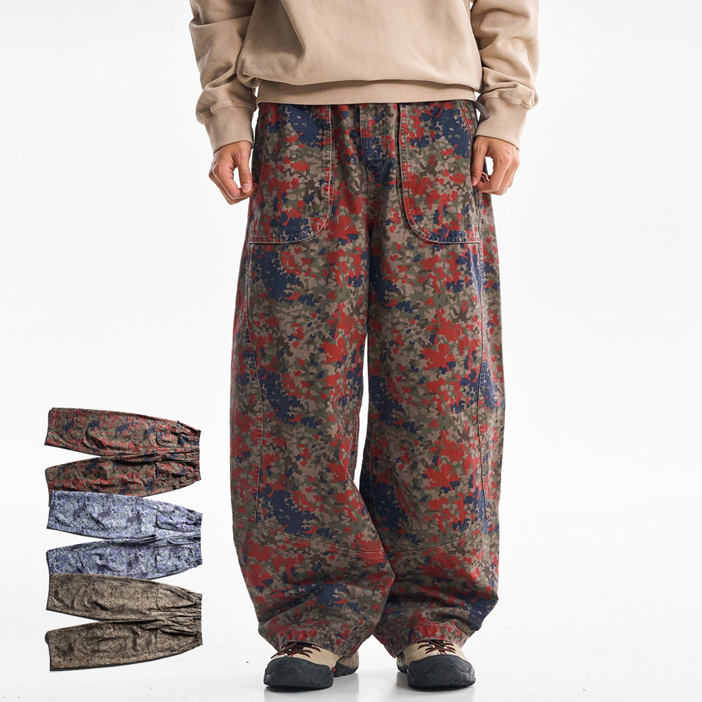 High Quality Print Cotton Carg - مراجعة Street Fashion Baggy وسعره