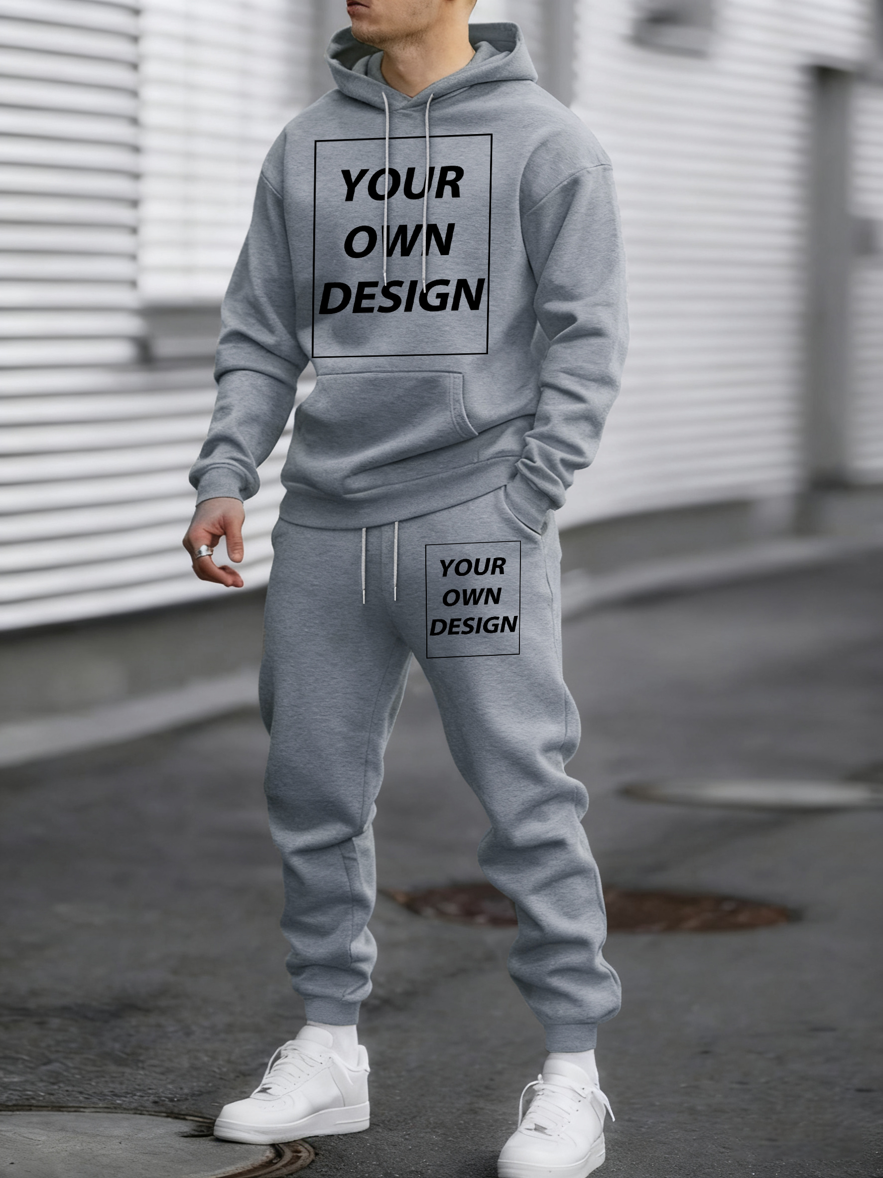 Spring Autumn Hoody Set Custom - مراجعة Street Fashion For Man وسعره