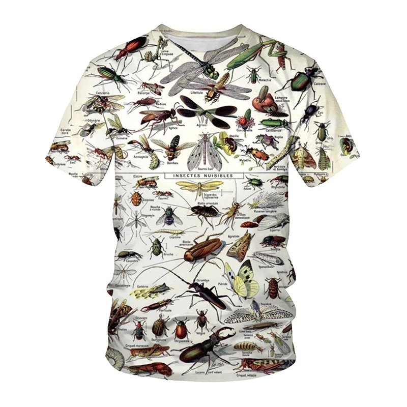 Summer New Type Insect Men's T - مراجعة Street Fashion Types وسعره