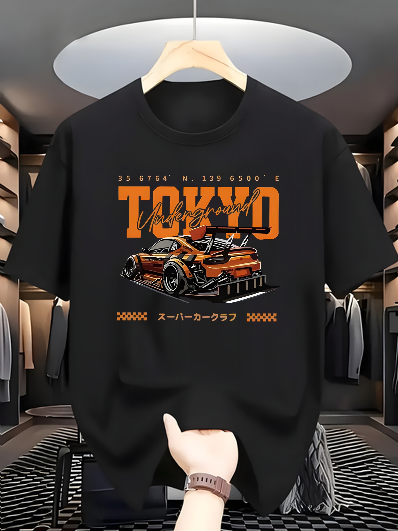 Men's Tokyo JDM Sports Car Gra - مراجعة Street Fashion Tokyo وسعره