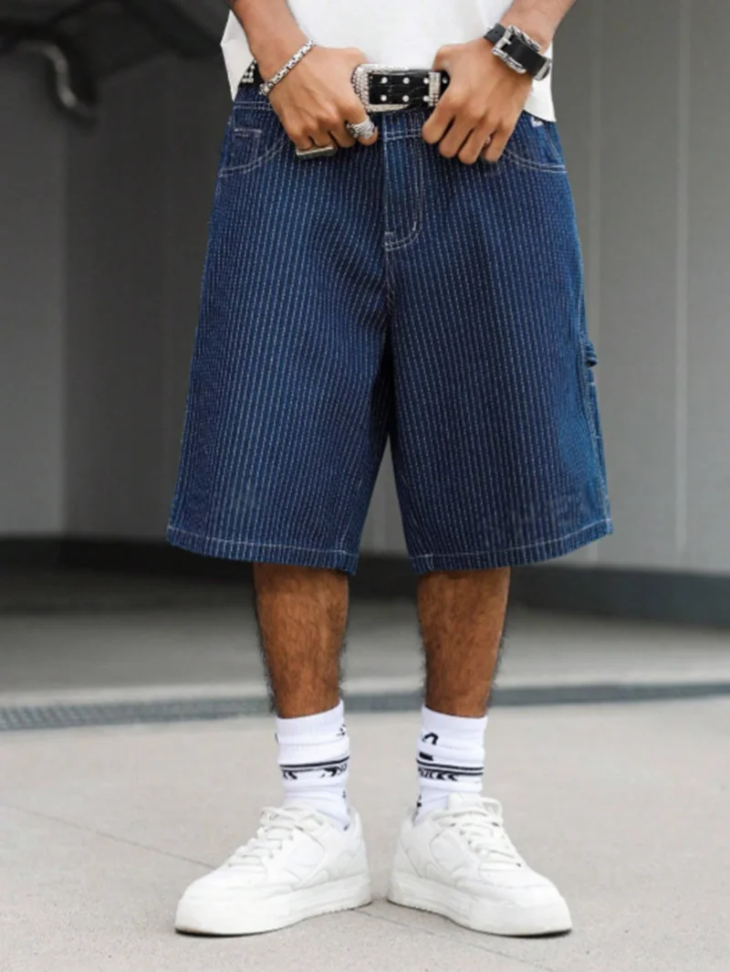Vintage Hickory Stripe Baggy D - مراجعة Street Fashion Baggy وسعره