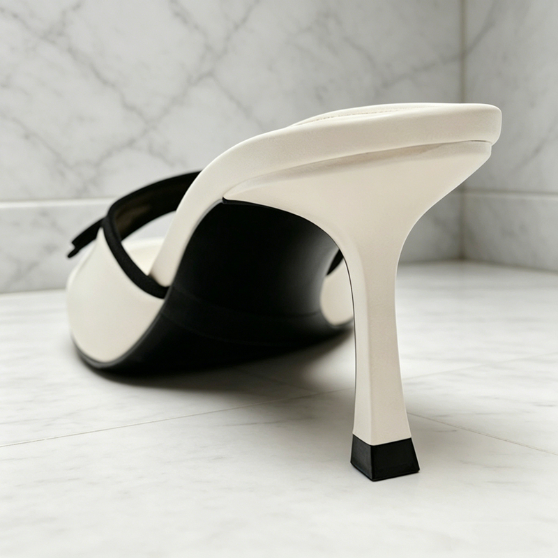 Fashion Bow Detail Heeled Sand - مراجعة Street Fashion Brand وسعره