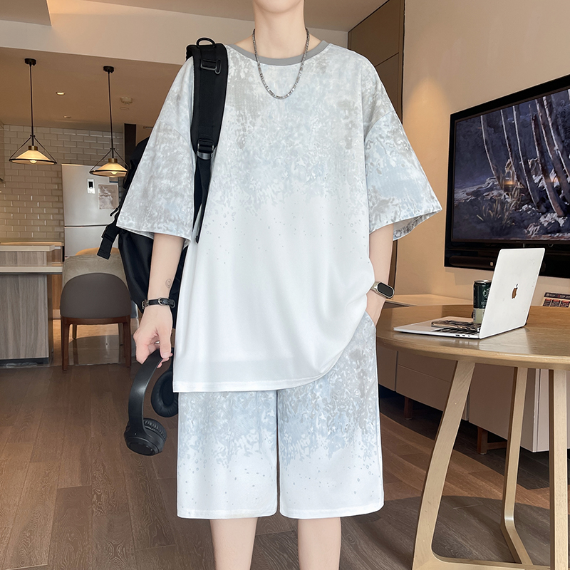 【Top 5-Point Pants】Men's T-Shi - مراجعة Street Fashion For Man وسعره