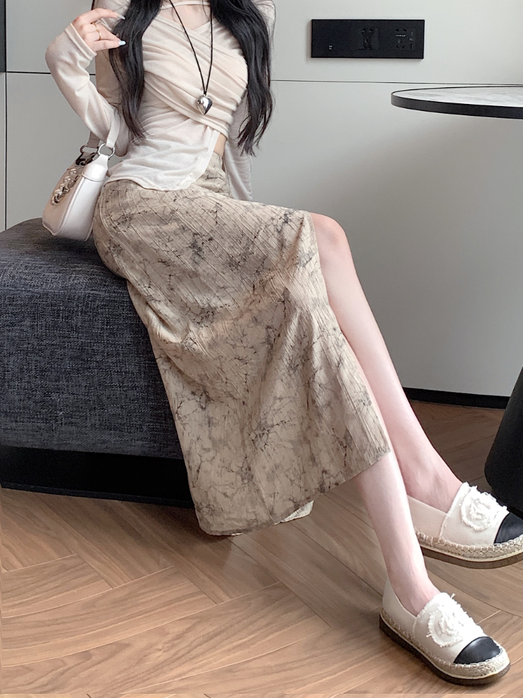 Print Skirts Women Vintage Sum - مراجعة Street Fashion In Chinese وسعره